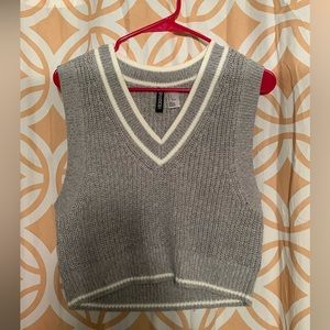 Sweater vest from H and M. It’s a size small and was worn once.